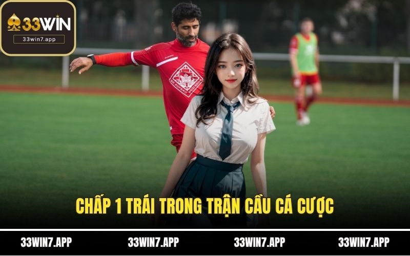 Chấp 1 trái trong trận cầu cá cược