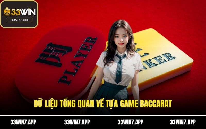 Dữ liệu tổng quan về tựa game baccarat