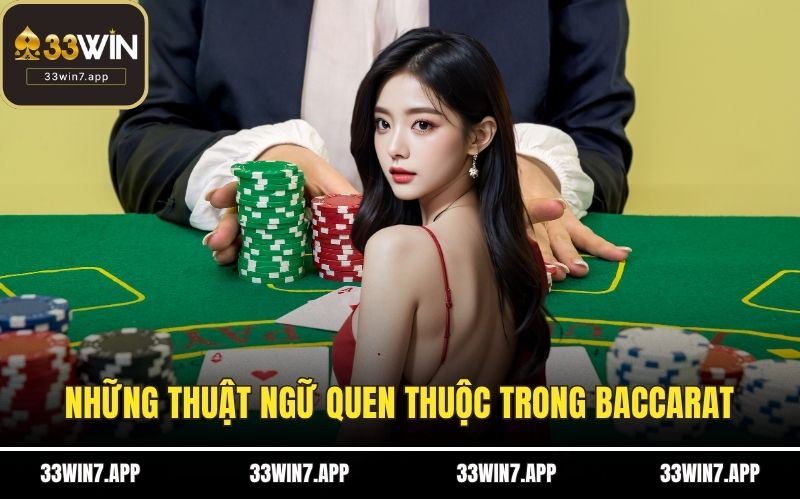 Những thuật ngữ quen thuộc trong Baccarat