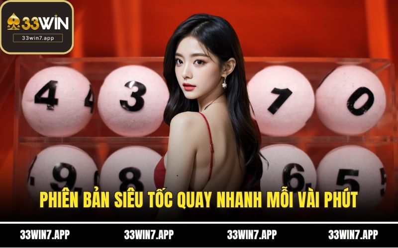 Phiên bản siêu tốc quay nhanh mỗi vài phút